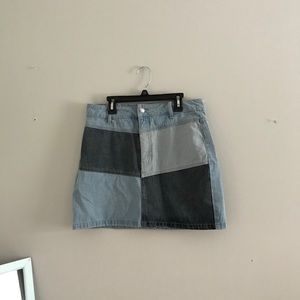 ⋒ Wild Fable Denim Patch Skirt ⋒